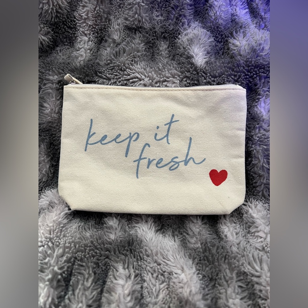 Fresh Cosmetics Heart Makeup Bag